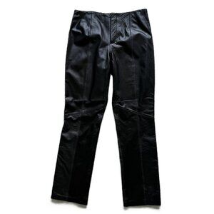 Nine West | Vintage Black 100% Genuine Leather Pants Sz 4